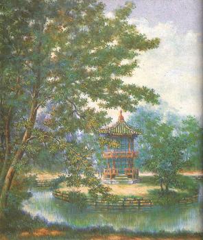 Byun Shi Ji : Landscape with Palace